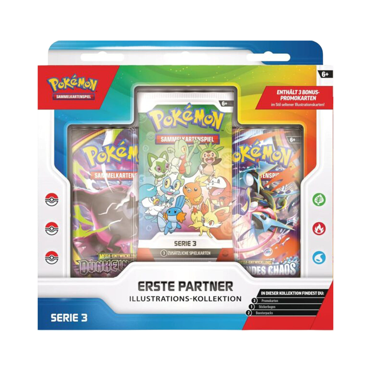 Pokémon Cards Erste Partner Kollektion Box 3 DE