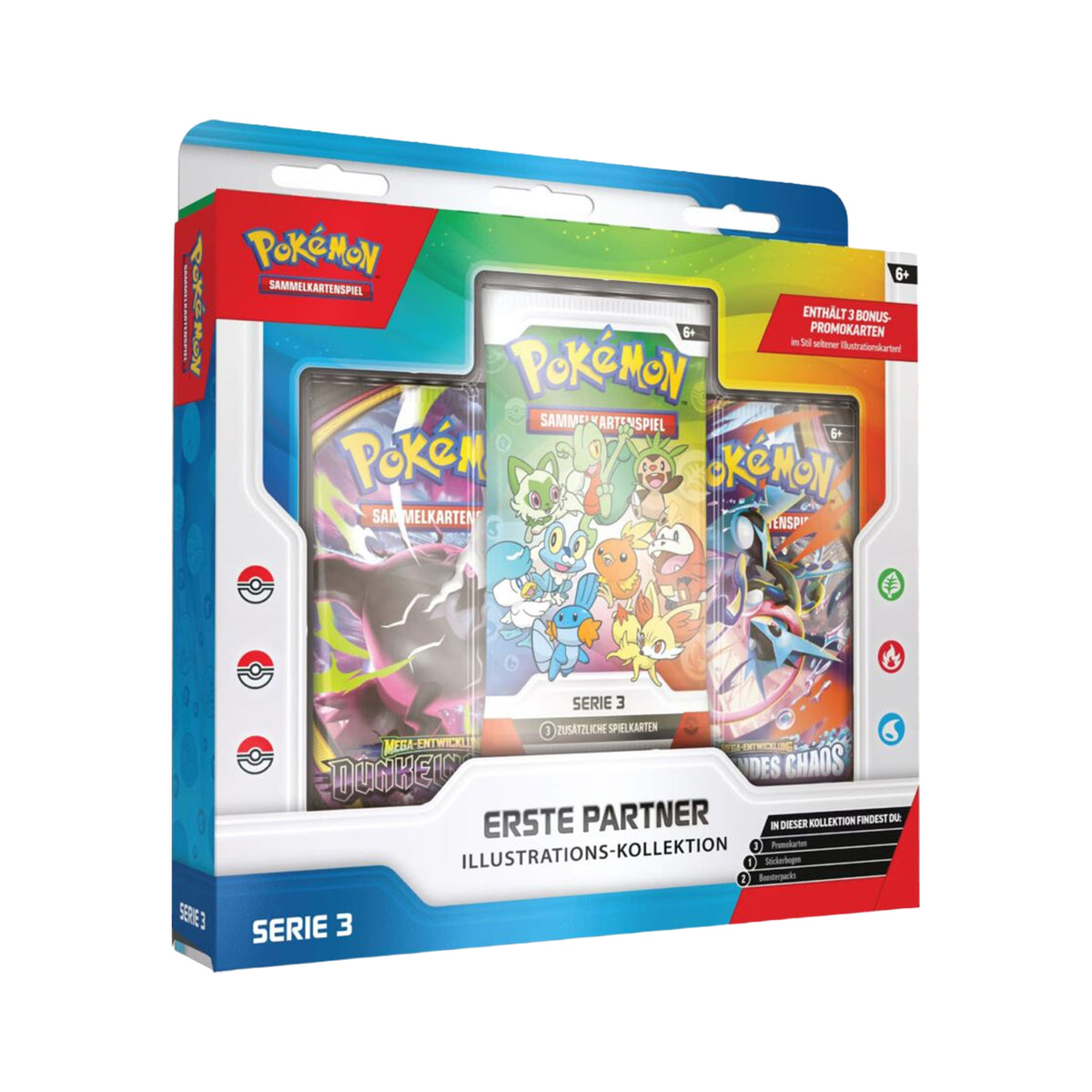 Pokémon Cards Erste Partner Kollektion Box 3 DE