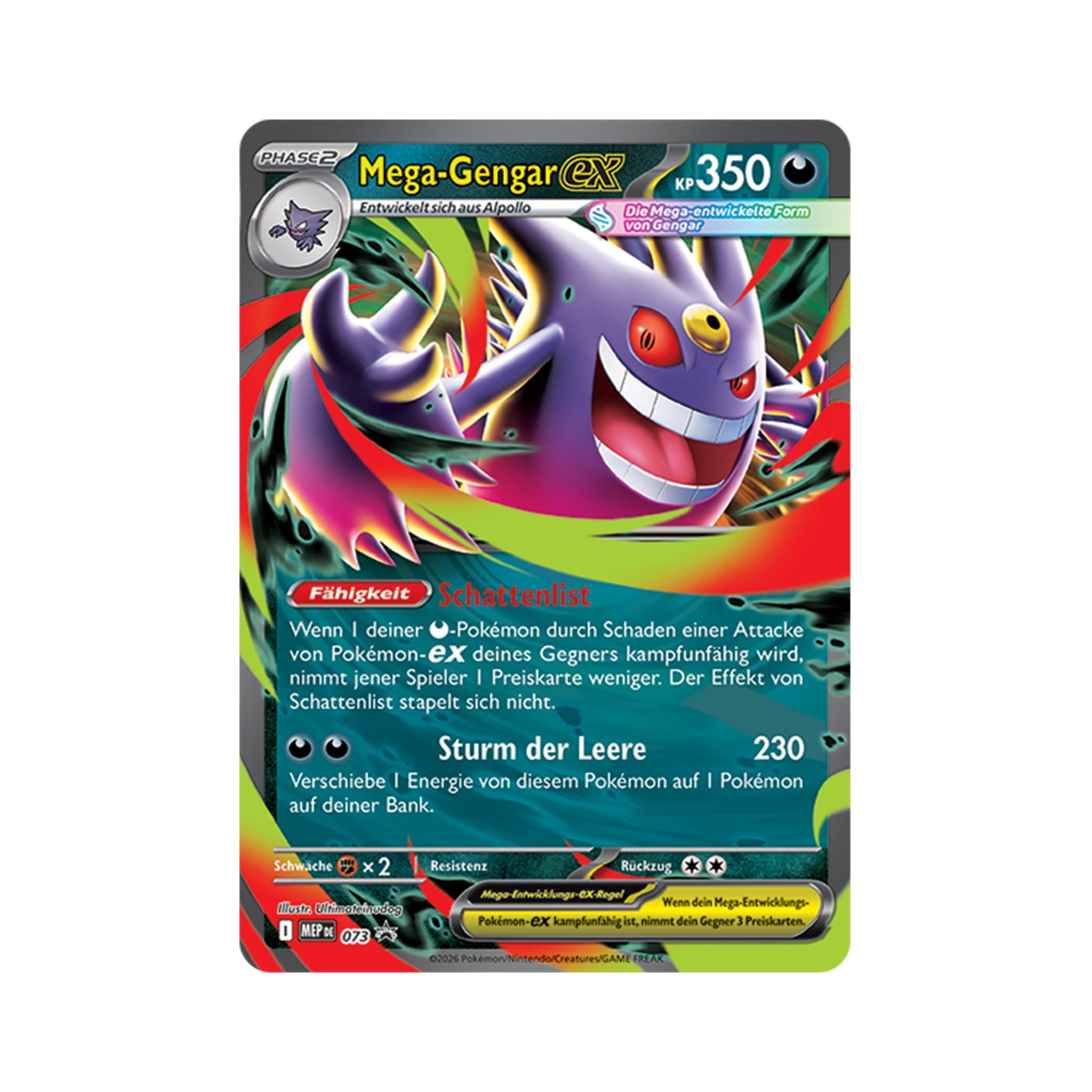 Pokemon Mega Mondschein Tin Box (Zufälliges Motiv DE)